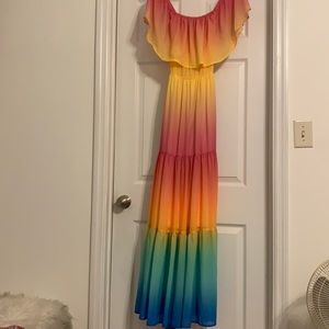 Rainbow maxi